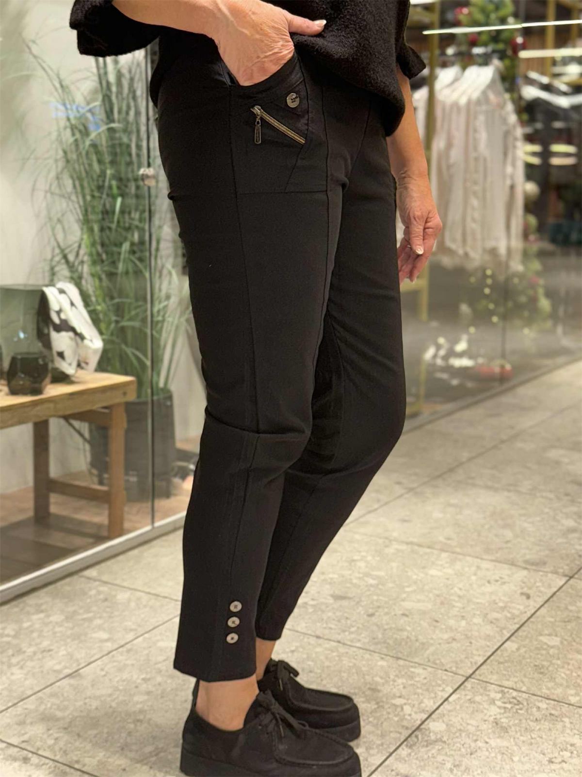 Bukse Cherry Berry Vinter Sort