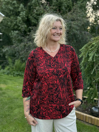 Bluse Sylva Tango Red
