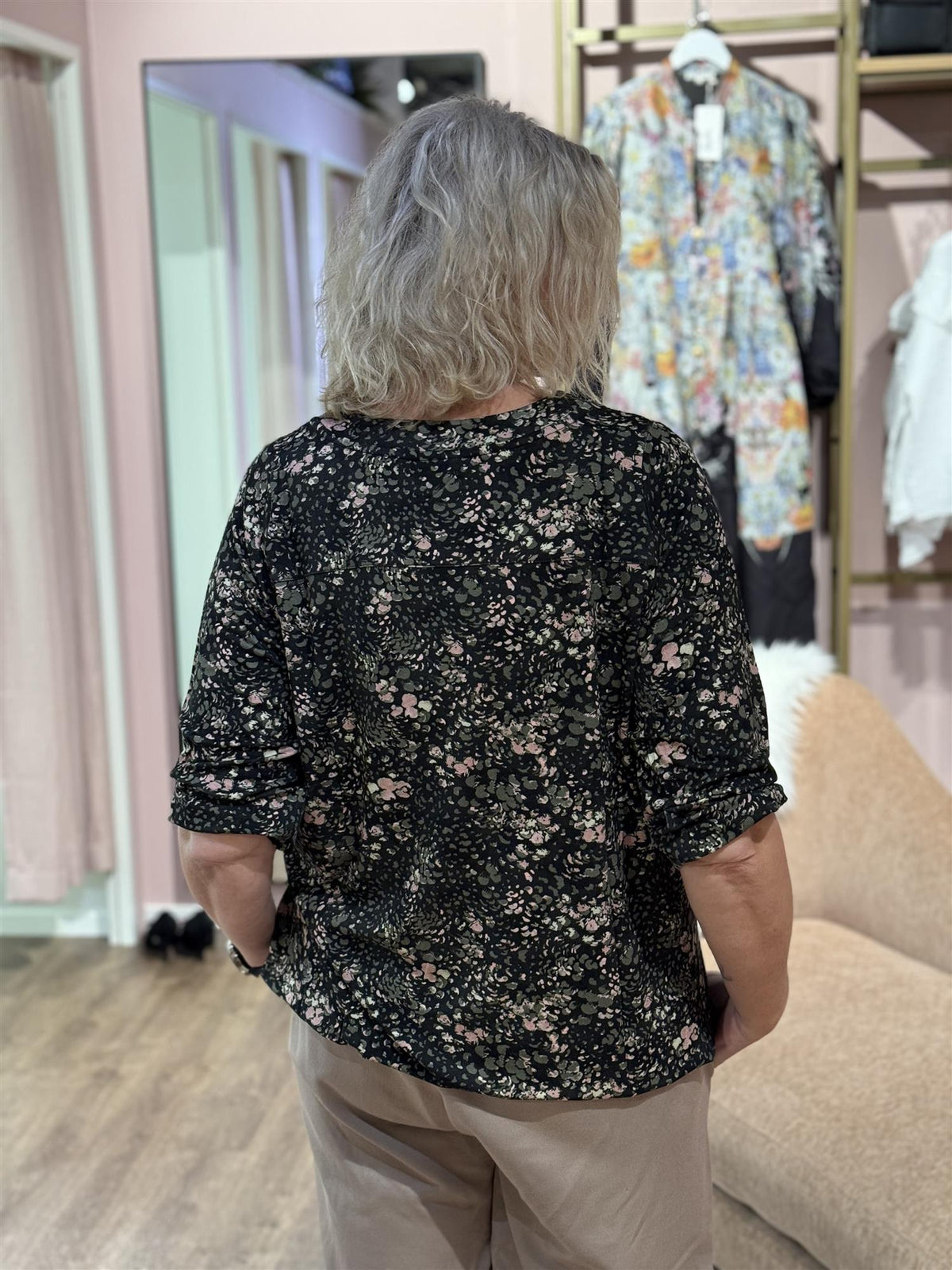 Bluse Sylva Stone Green