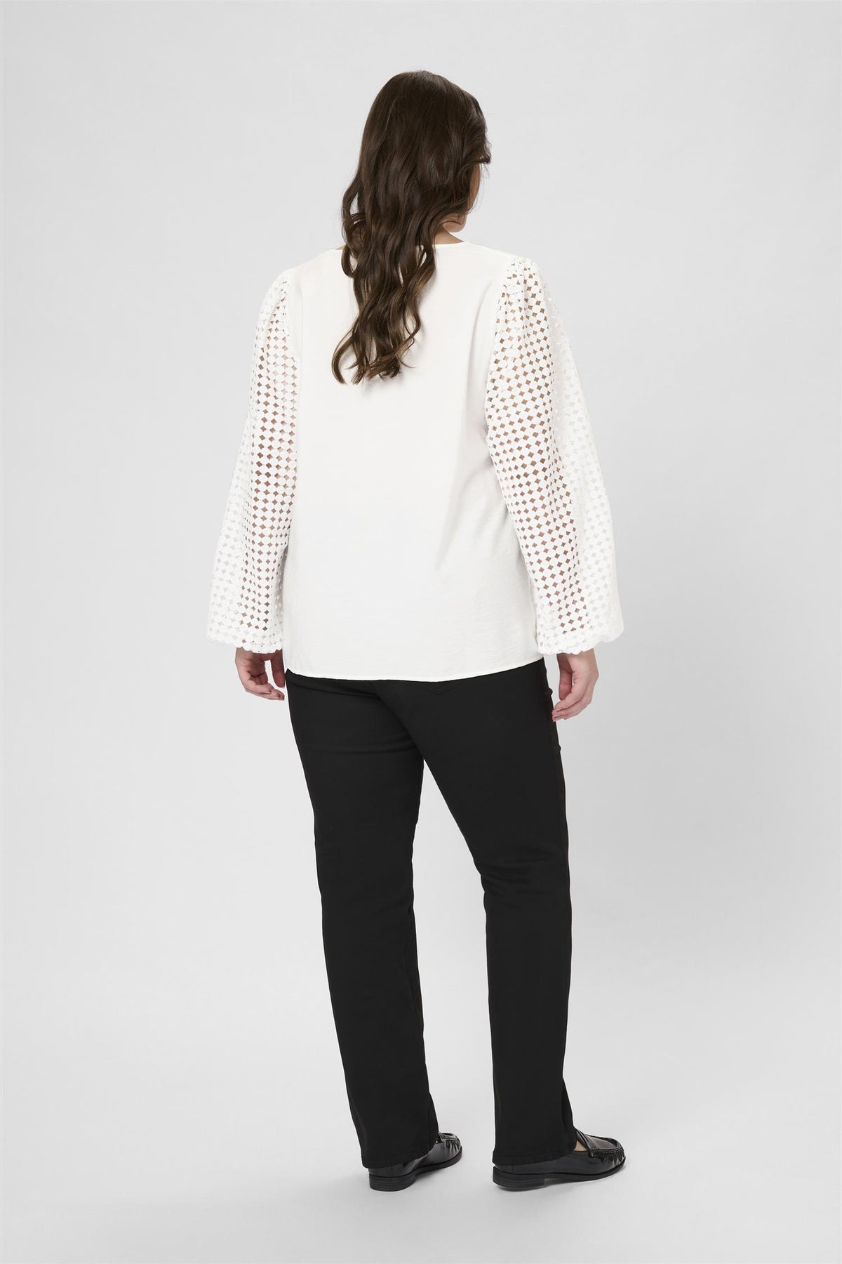 KCtulla Blouse Chalk