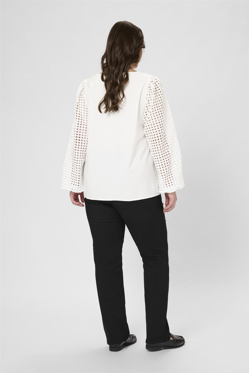 KCtulla Blouse Chalk