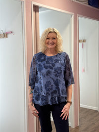 Bluse Selskap Molly Jo Midnight blue