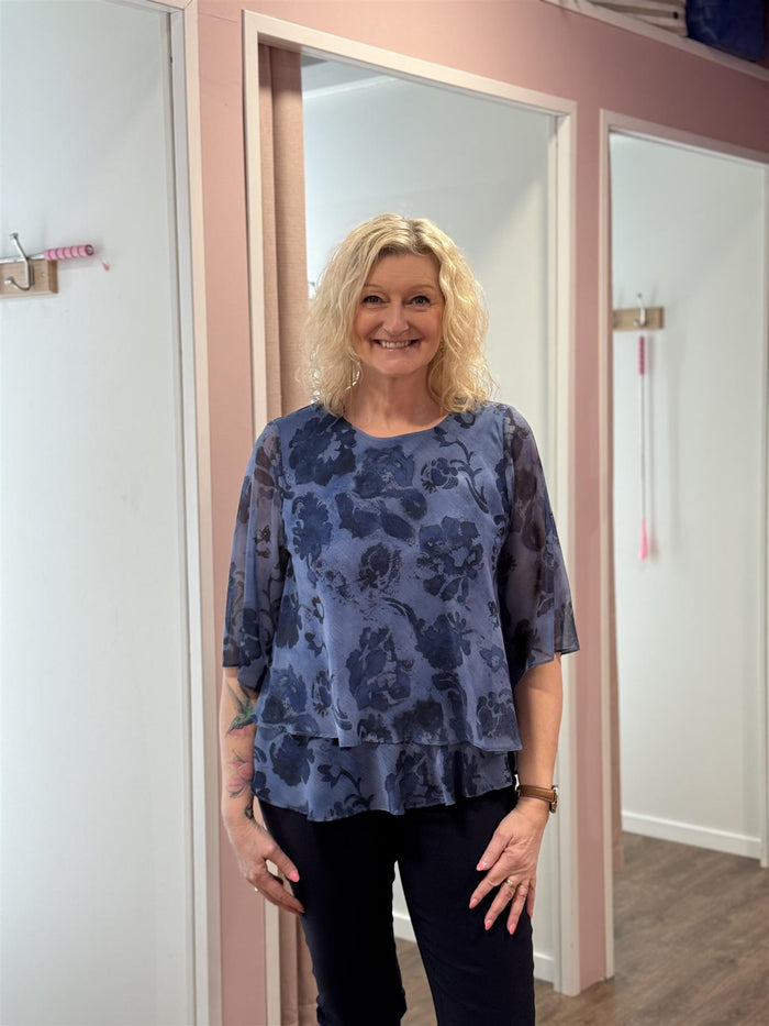 Bluse Selskap Molly Jo Midnight blue