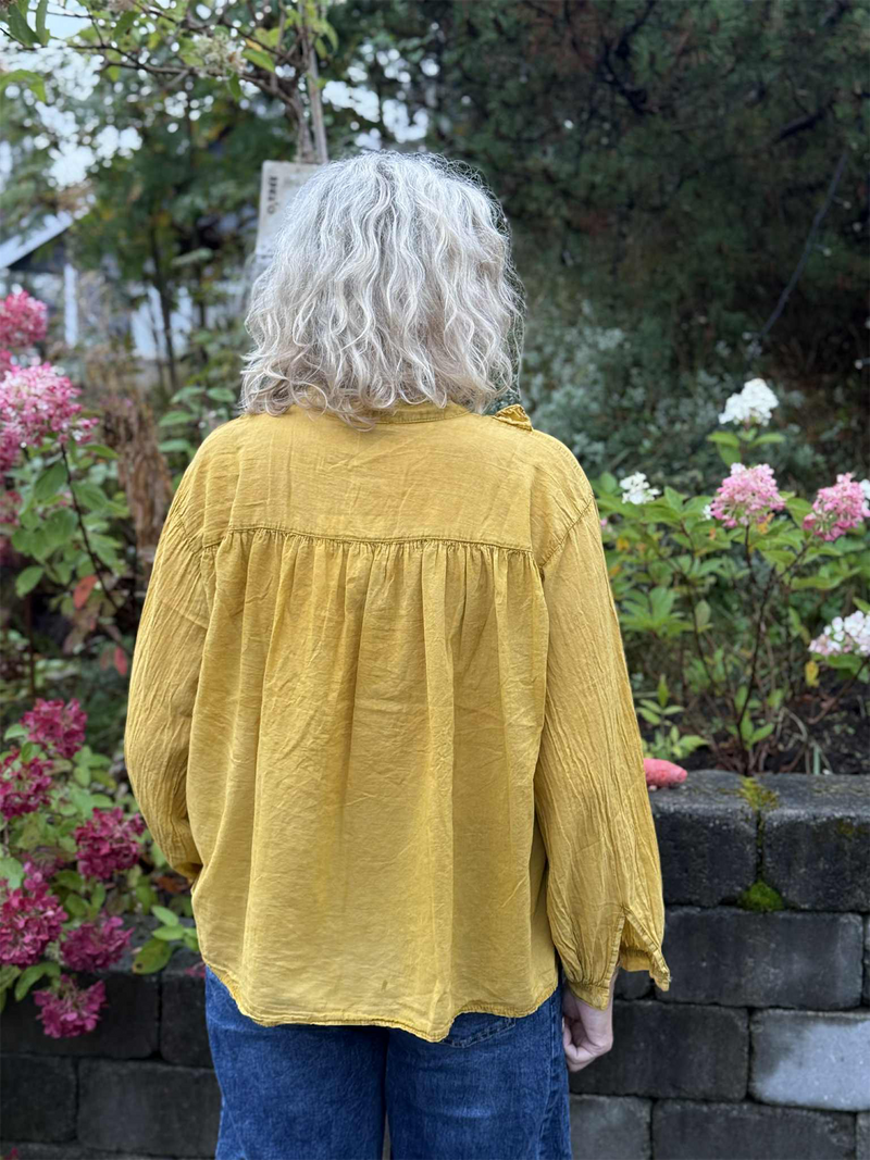 Bluse Climb Mustard