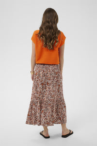 CREvisa Knit Blouse Celosia Orange