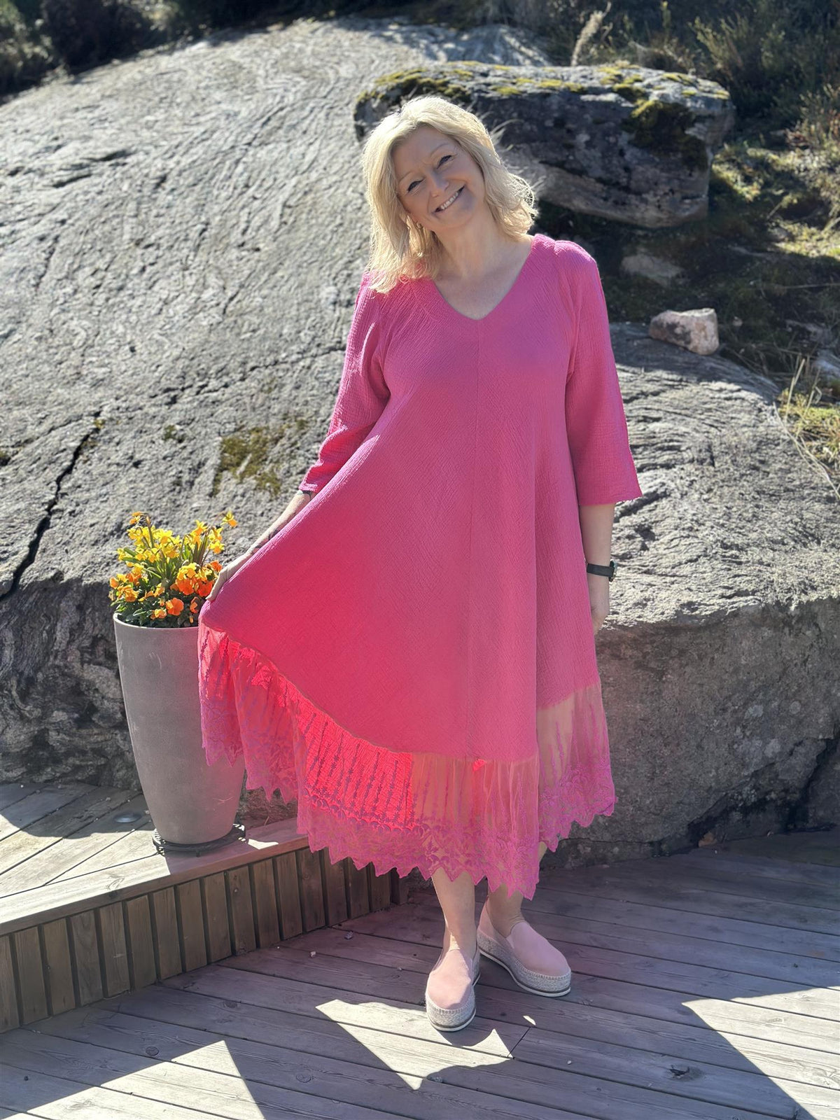 Kjole Saffi Pink