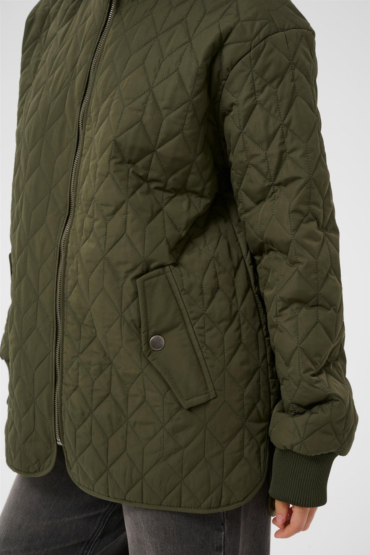 KAleila Quilt Jacket - Olive