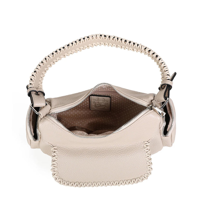 Fanny Bag m. Makrame Hvit
