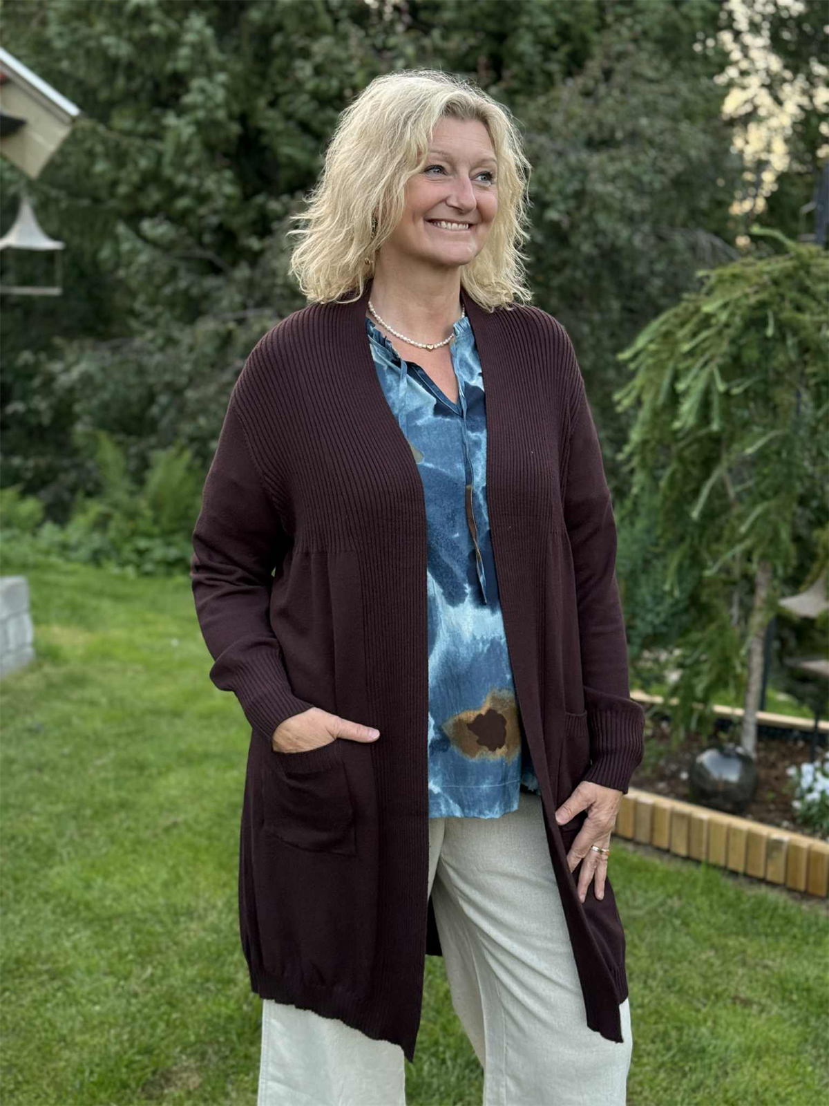 Cardigan Kogle Chokolade