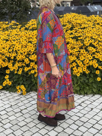 Vinicuna Dress Layers Print