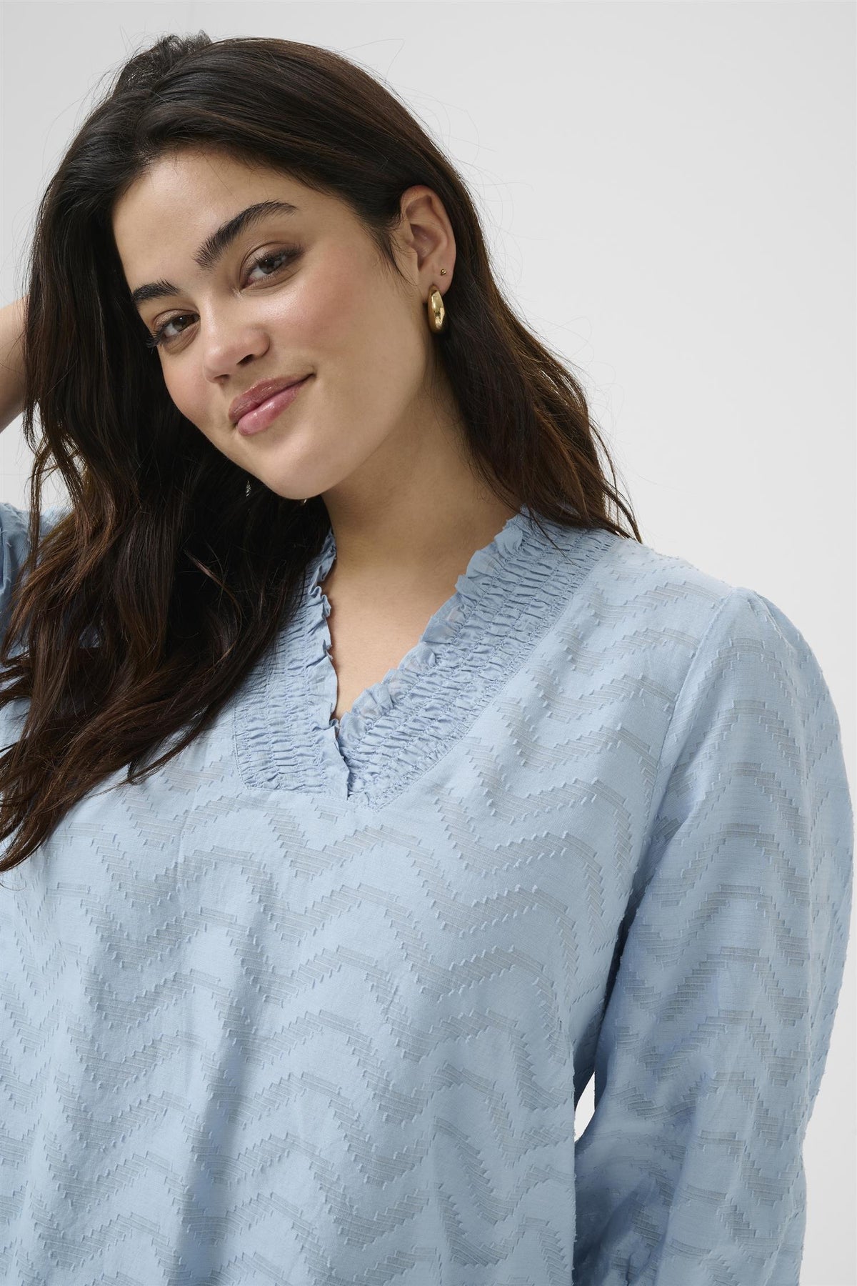 KCvitana Blouse Soft Chambray