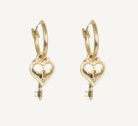 Øreringer med charms, Open My Heart G