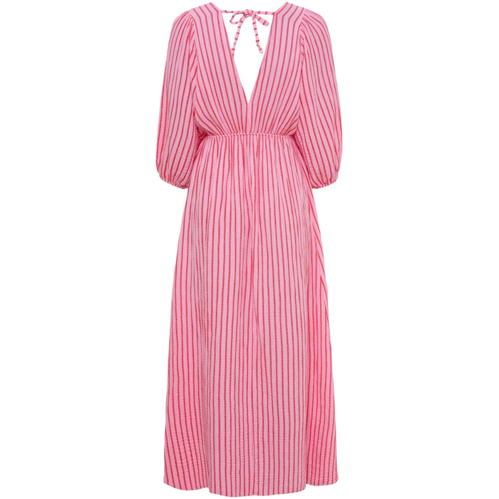 MdcClario Dress - Red/babypink