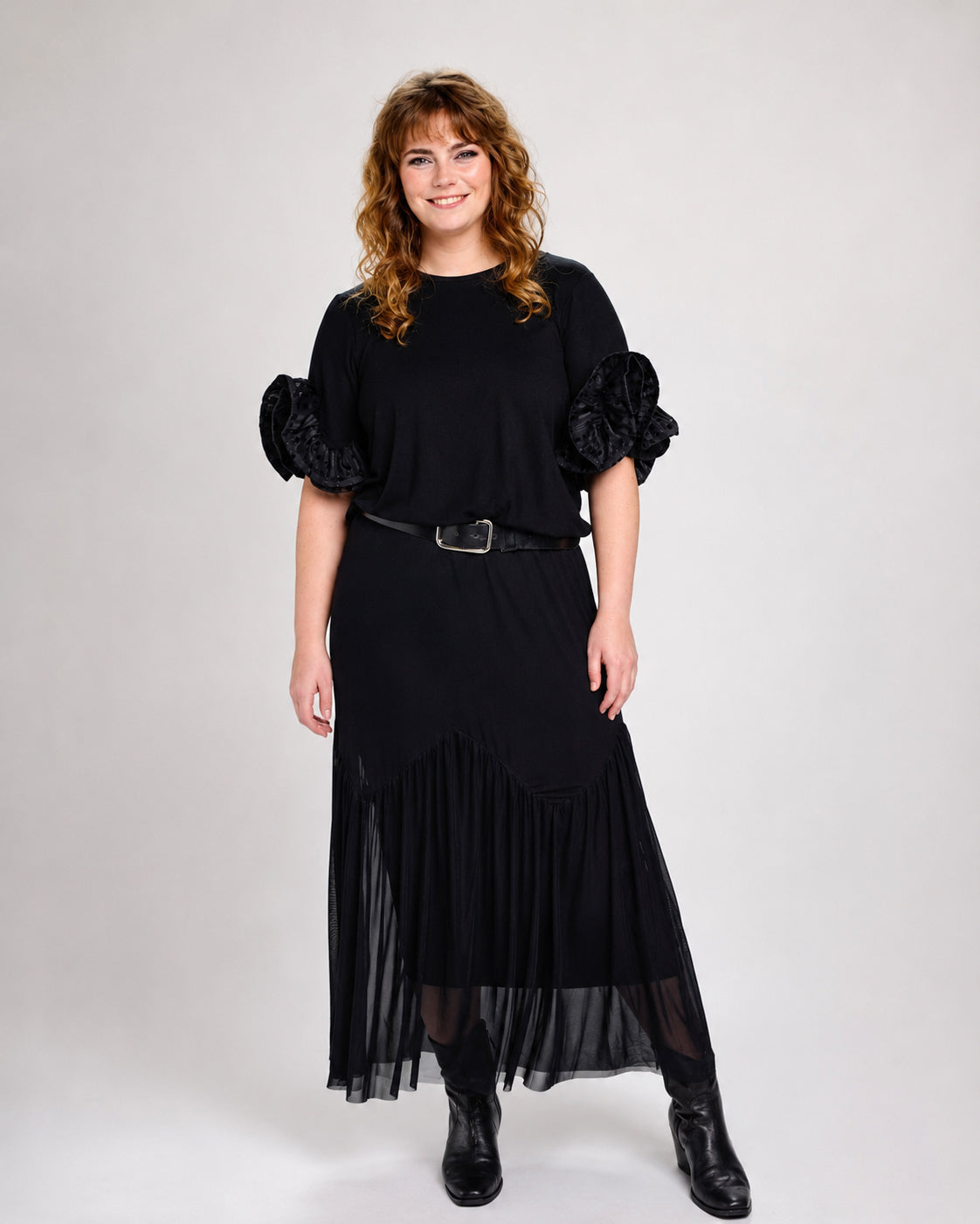SBeka Blouse Black Dots