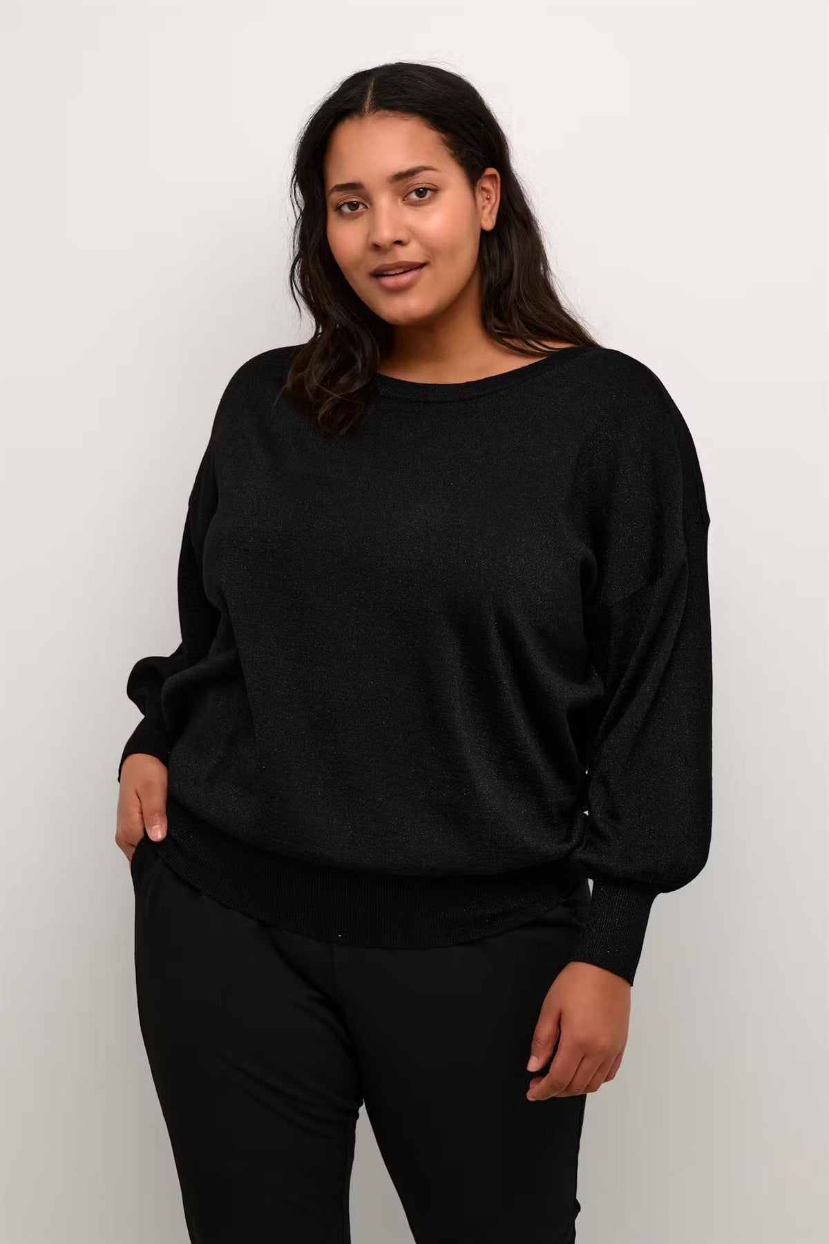 KCregitta Knit Pullover - Black