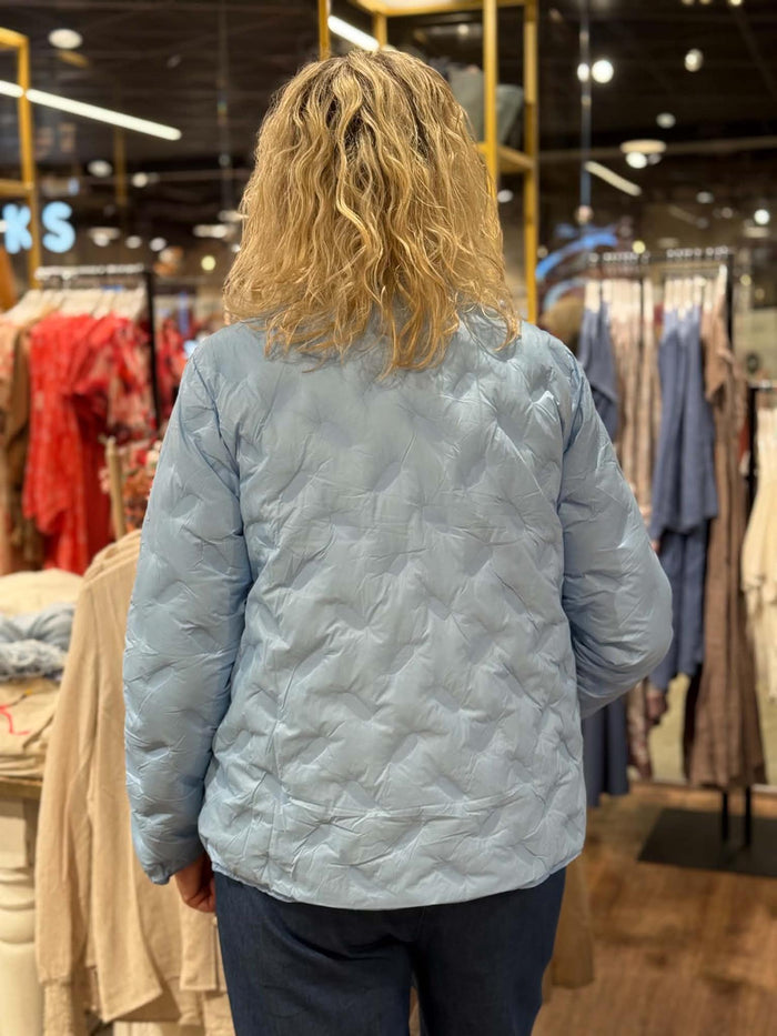 Jakke MaTuva with zipper Powder Blue
