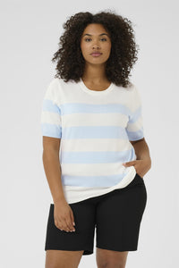 KClizzy Striped Pullover Chalk/Light Blue