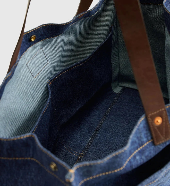 Levis Veske Heritage All day Tote Ocean Indigo Wash