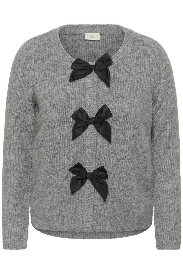 KCmaia Knit Cardigan Grey Melange