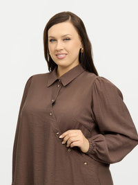 Kaia Bluse Chokolade