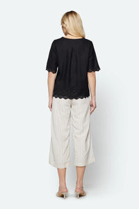 Topp Blonder Lin Black