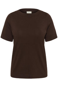 KClizzy Boatneck Pullover Coffee Bean