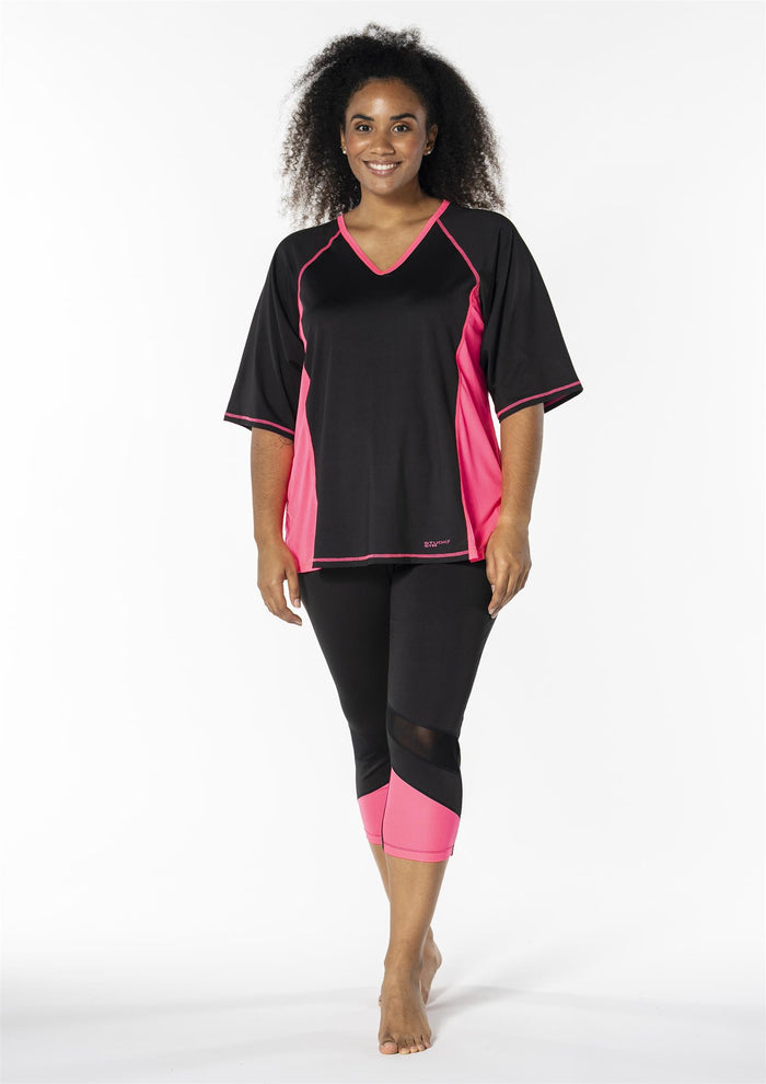 SFitness Capri Black/Pink