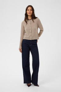 KAcashie cardigan - Beige Melange