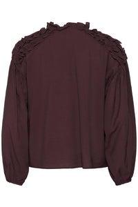 KAnicole Blouse - Fudge