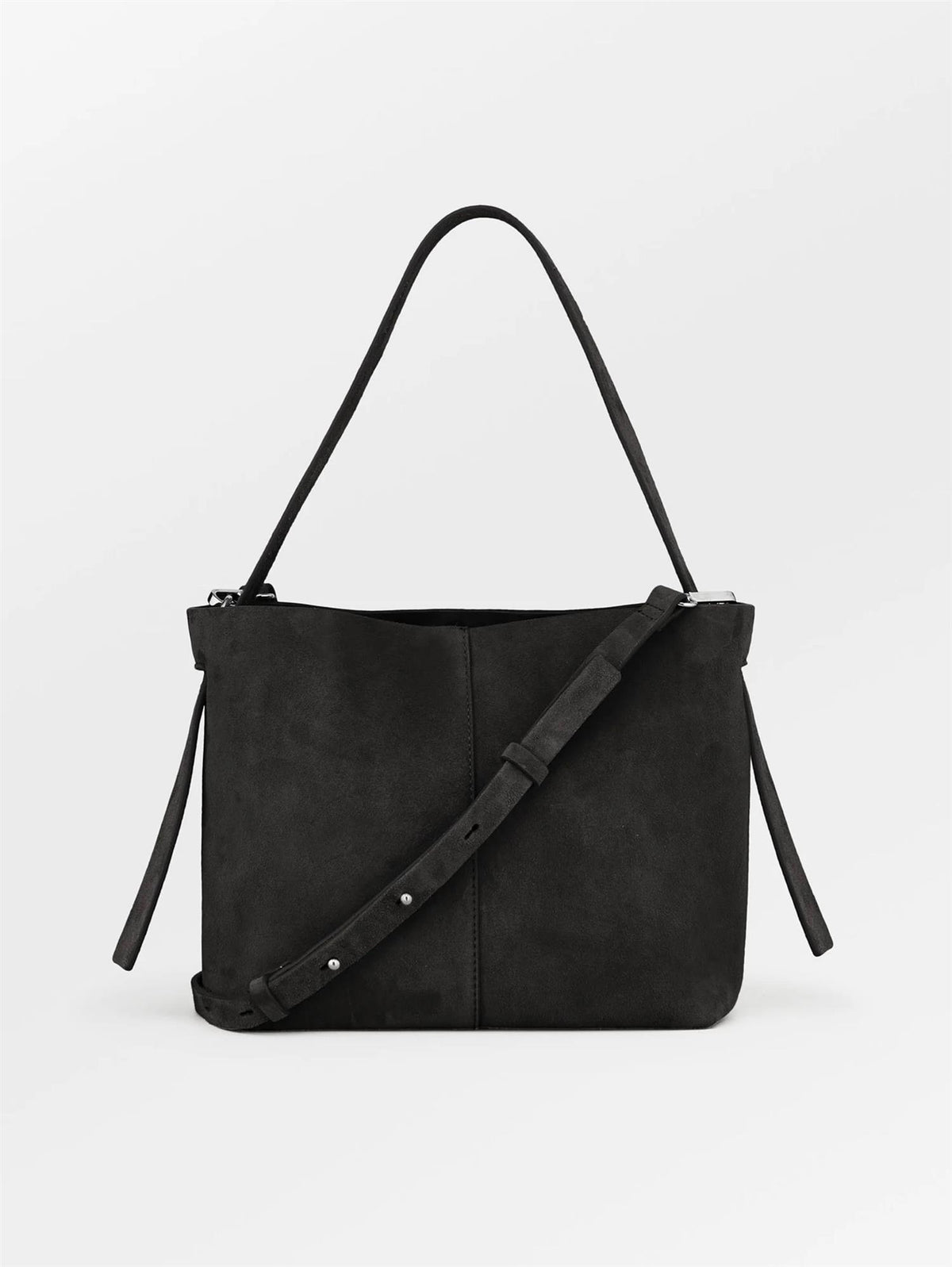 Suede Fraya Small Bag Black