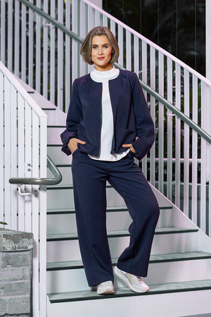 Jakke Kort - Navy