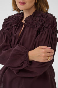 KCnicola Blouse - Fudge