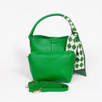 Ibelin liten bucketbag - Grønn