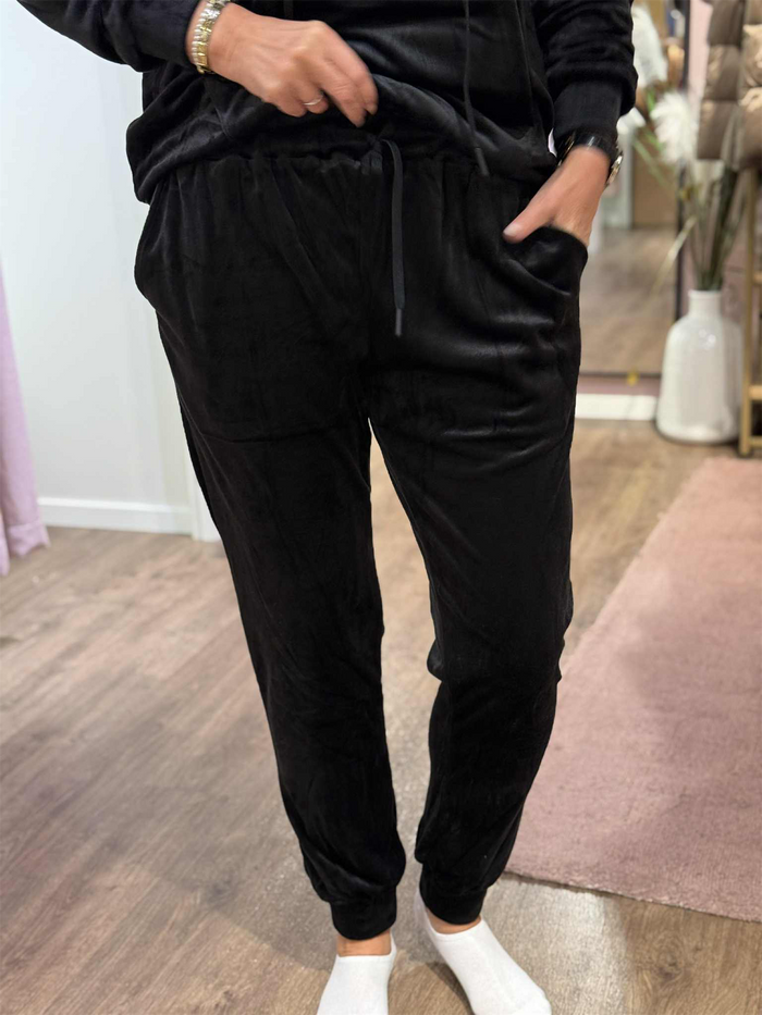 Velour Set Black