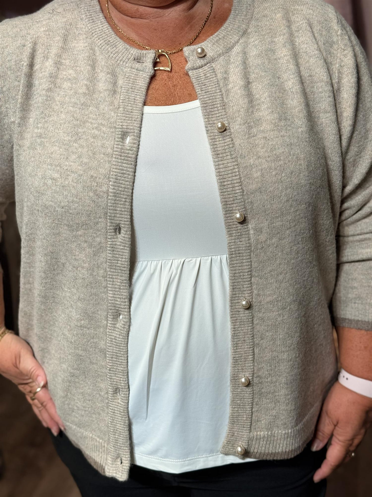 Cardigan KphCarla Solid LS - Kentucky