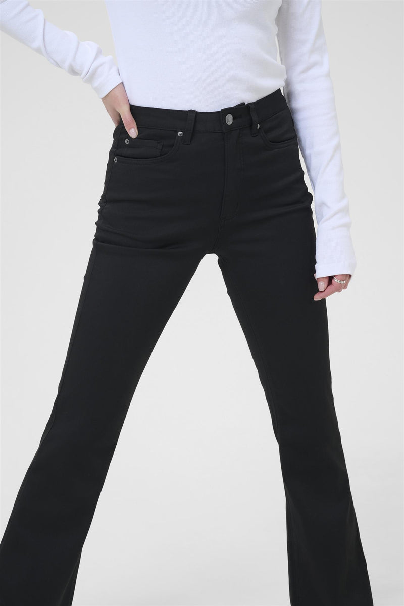 KAforest HW Slim Fit Jeans Black