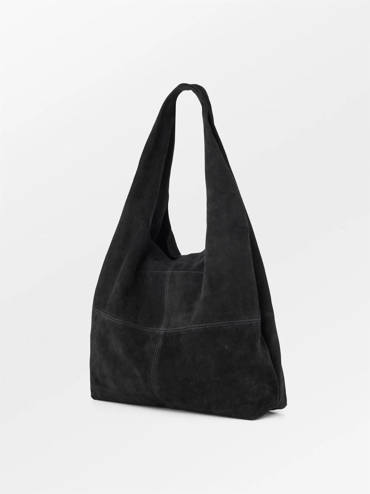 Suede Dalliea Shopper Bag Black