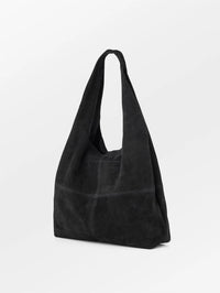 Suede Dalliea Shopper Bag Black