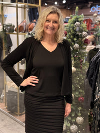 Dressjakke Normal Sort