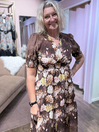 MdcLydia Dress Marrone