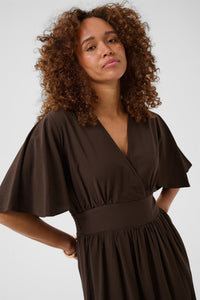 KAsirena Long Dress Coffee Bean