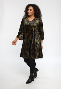 SHelda Dress Green Velvet