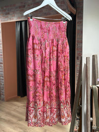 Smock Skirt Milan Bright Rose