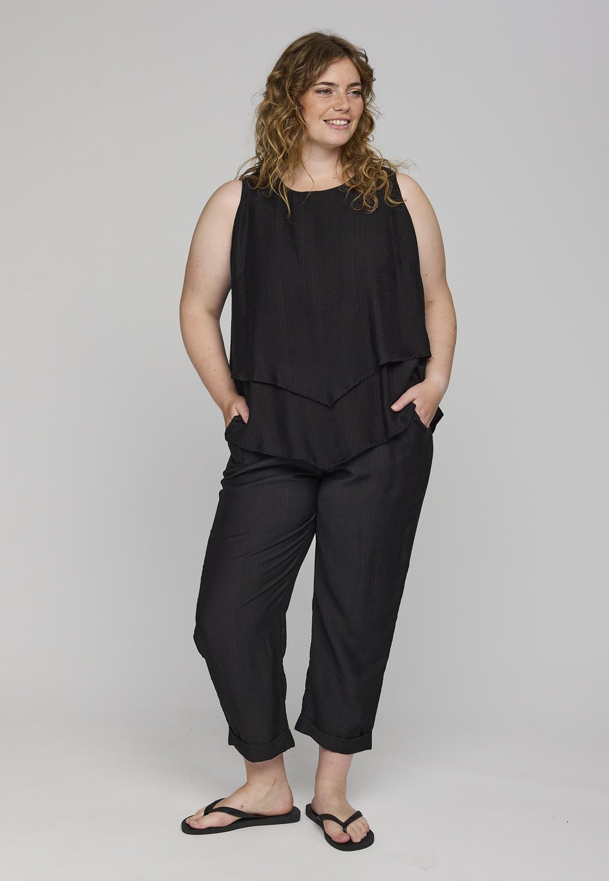 SAubrey top Black