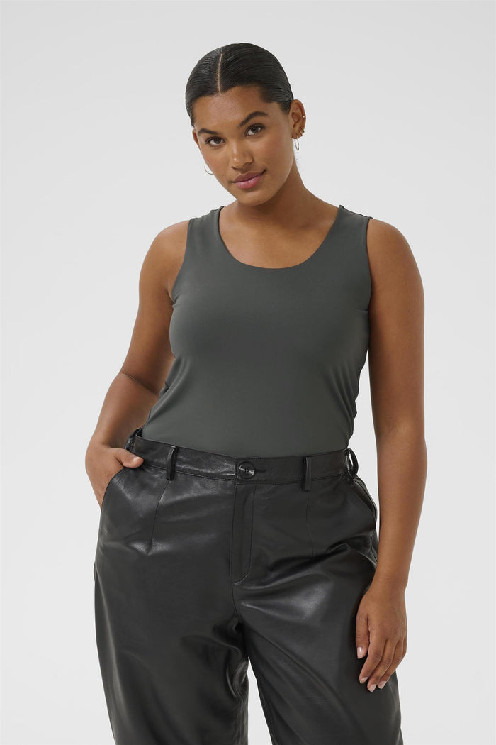 KCerina Jersey Top Black Oyster