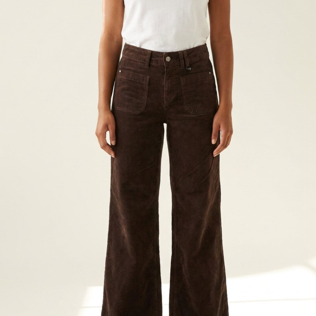 New Tutti Wide VELVET - Chocolate
