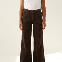 New Tutti Wide VELVET - Chocolate