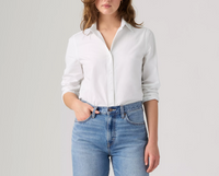 Skjorte Carlile Poplin - White