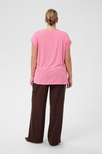 KCmilia Wing SL Blouse - Wild Rose