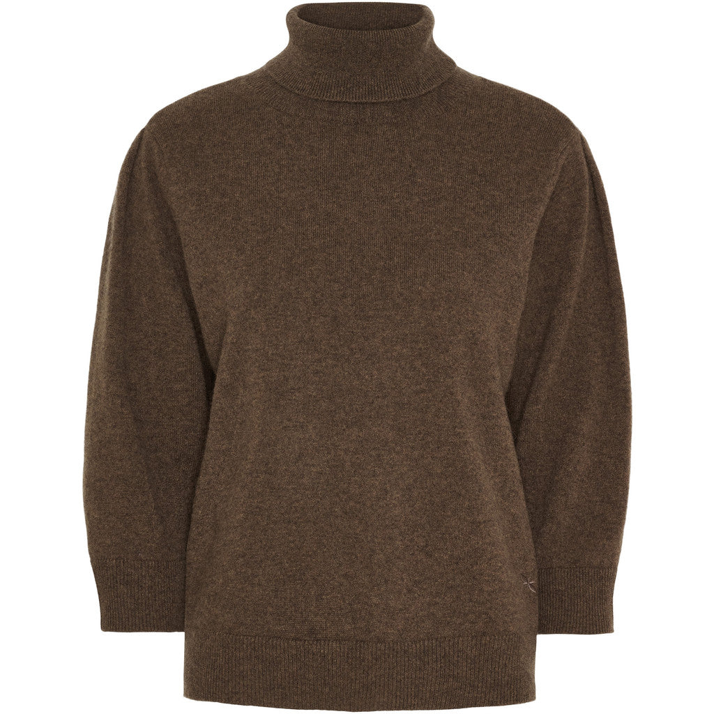 Genser 100% Cashmere, Dark Brown
